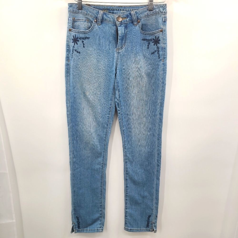 Laura Conrad Skinny‎ Stretch straight leg jeans, size 6